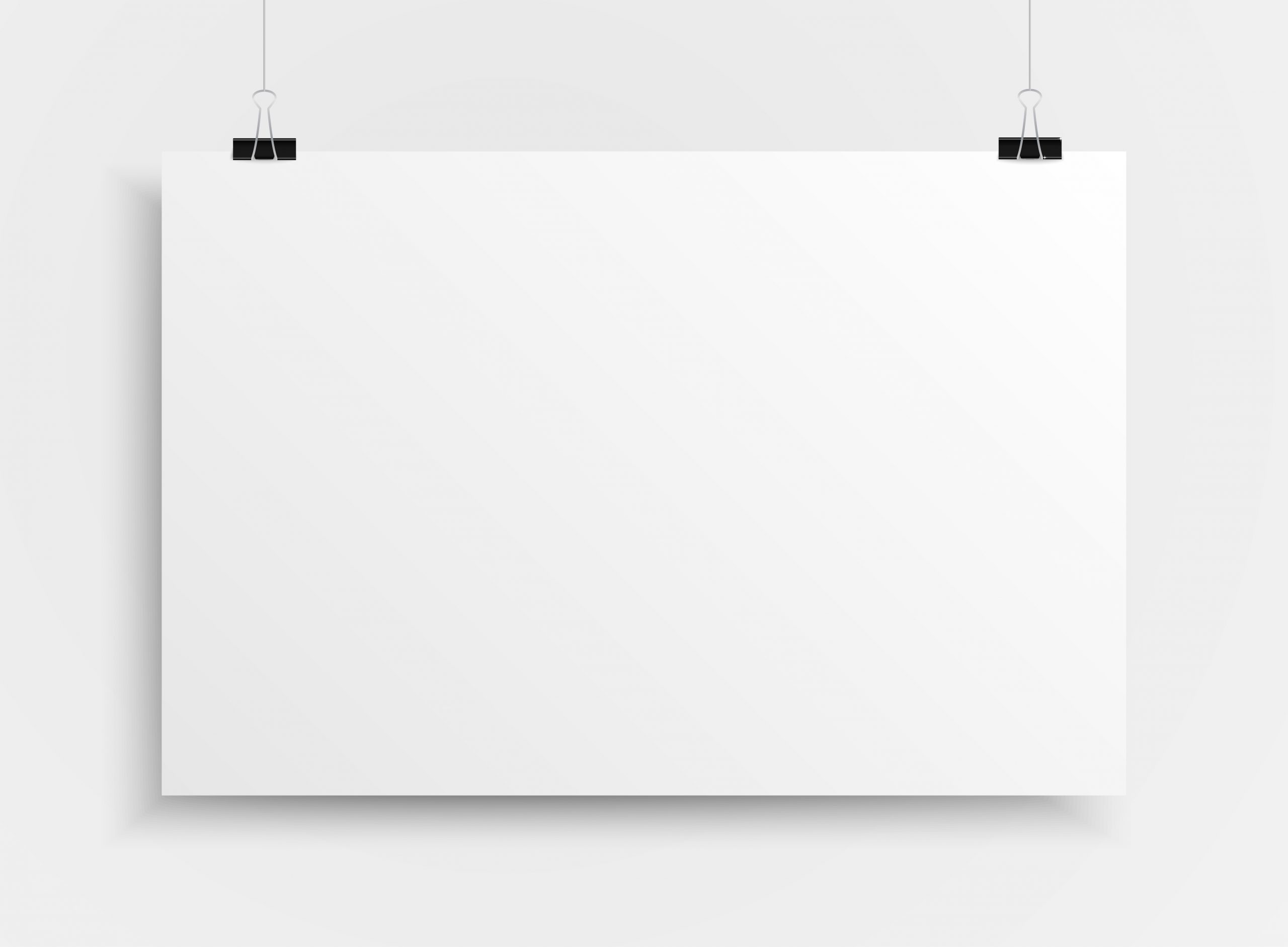 Vector,Rectangle,Format,White,Paper,With,Shadow,On,Grey,Background.